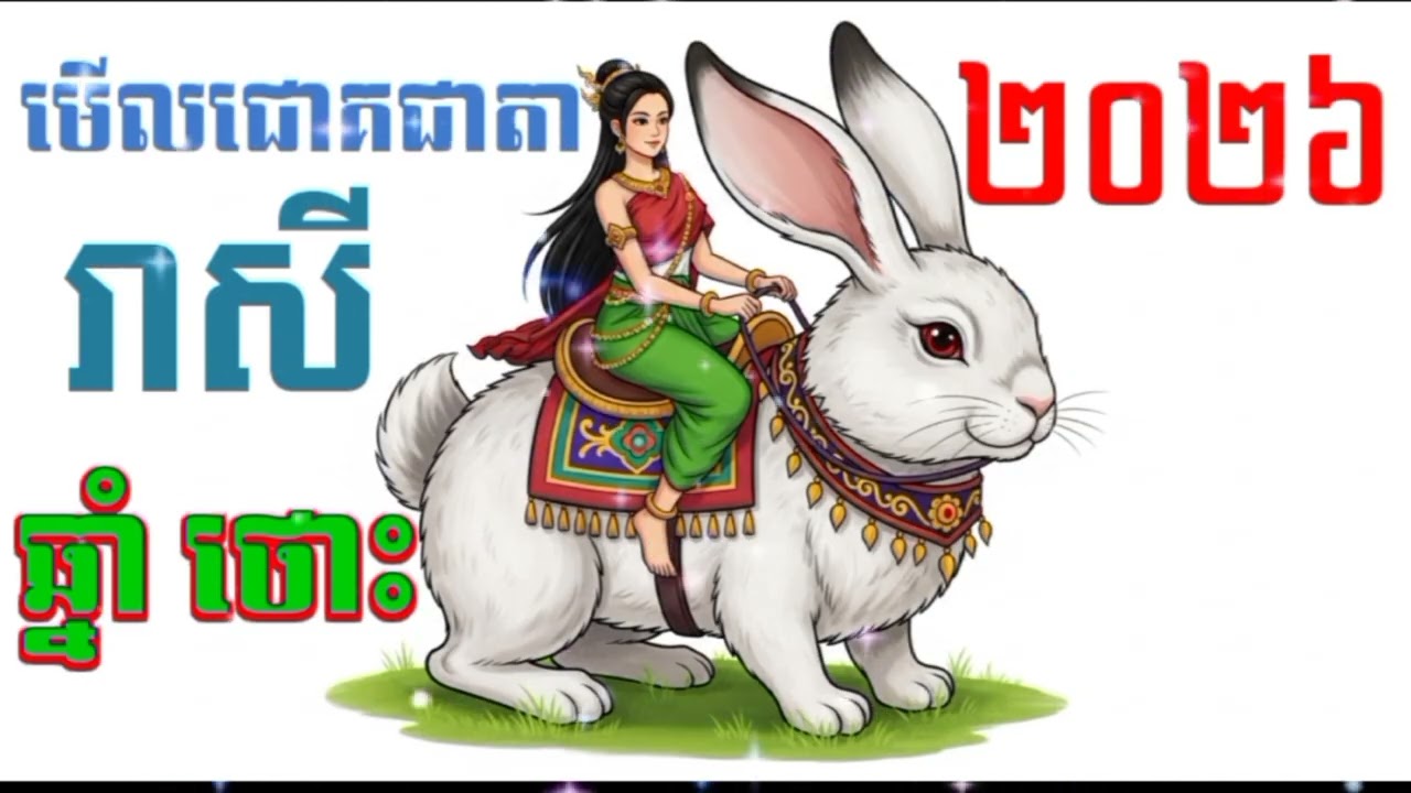 រាសី ឆ្នាំ ថោះ ក្នុងឆ្នាំ ២០២៦