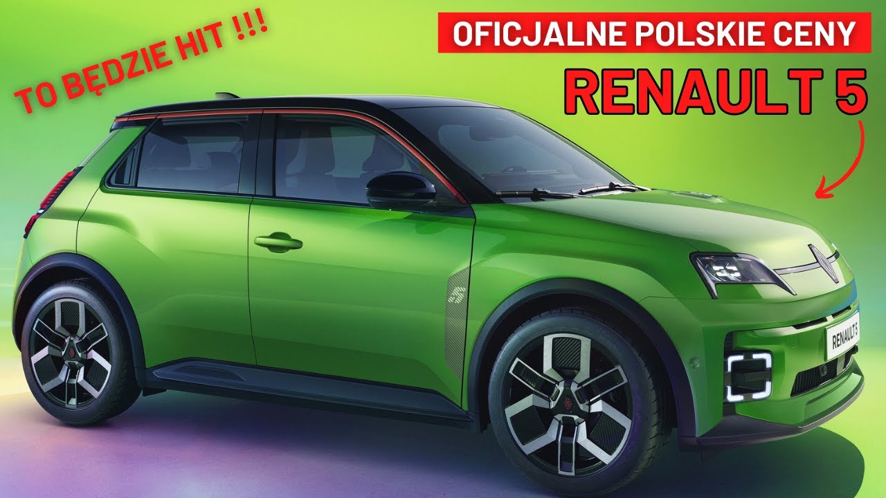 RENAULT 5 - OFICJALNE POLSKIE CENY