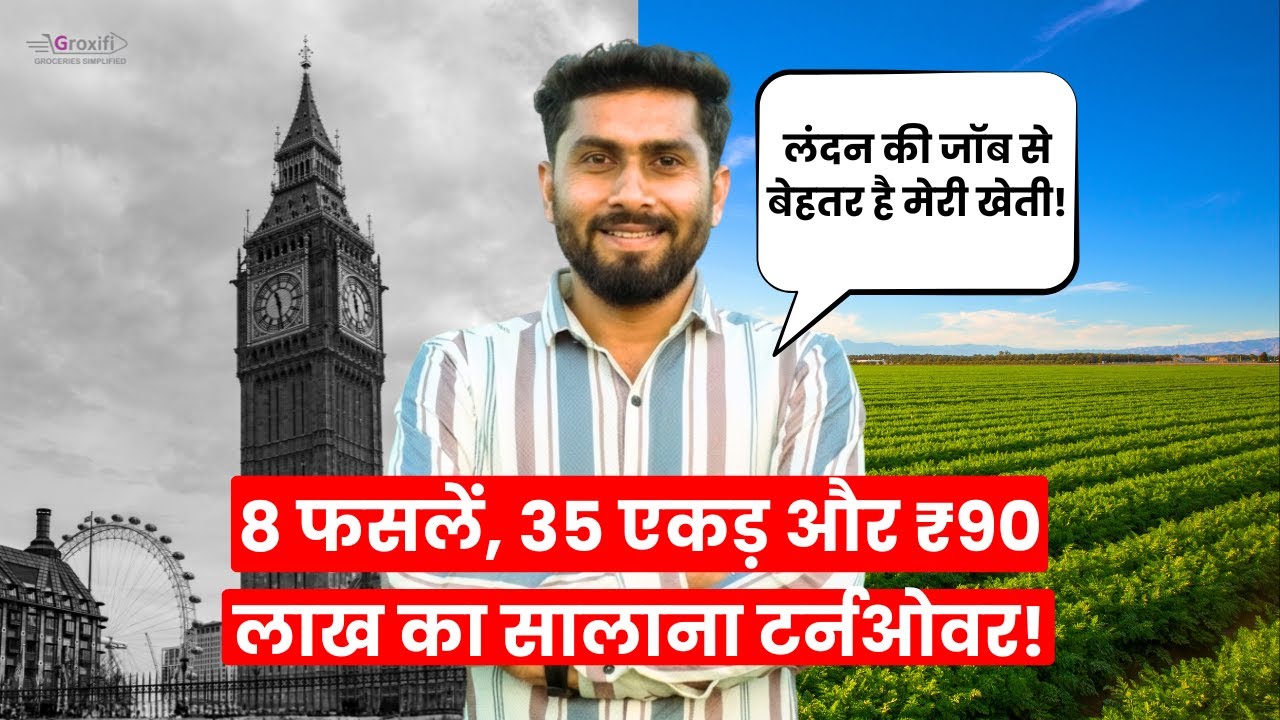 लंदन का टिकिट छोड़कर क्यों चुनी खेती? 🌾 आयुष पाटीदार की प्रेरणादायक कहानी।