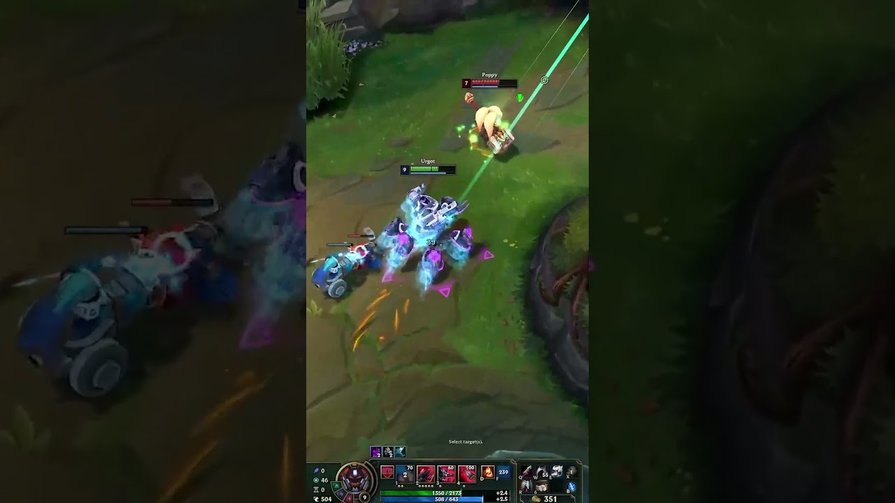 URGOT VS POPPY OUTPLAY