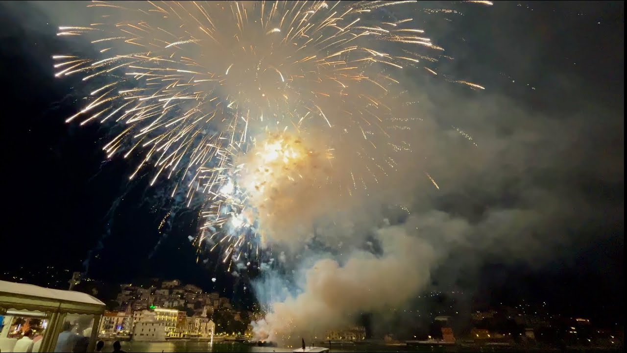RAPALLO (GE) 2025 - FUOCHI D'ARTIFICIO SESTIERE CERISOLA -  PIROTECNICA PAOLELLI SRL #perte