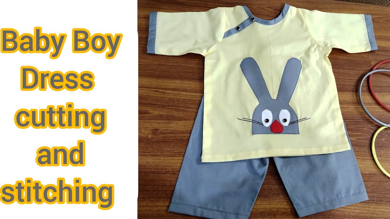 Eid Special dress for Baby Boy || New Design Nikar Shirt cutting and stitching || Baby boy dress