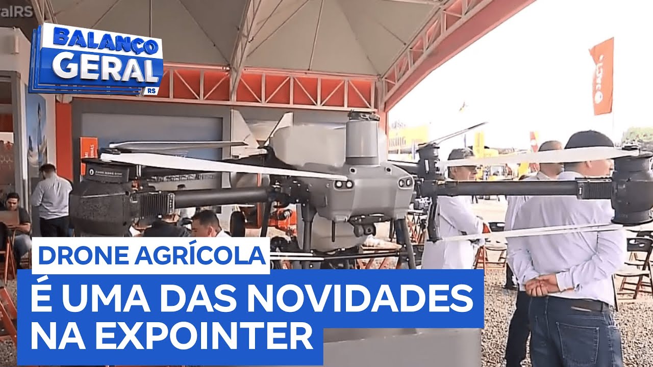Tecnologia digital: Multinacional brasileira de máquinas oferece drone inédito