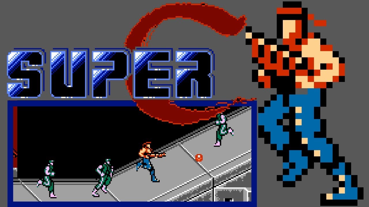 Super C (NES) video game port | full game completion session 🎮