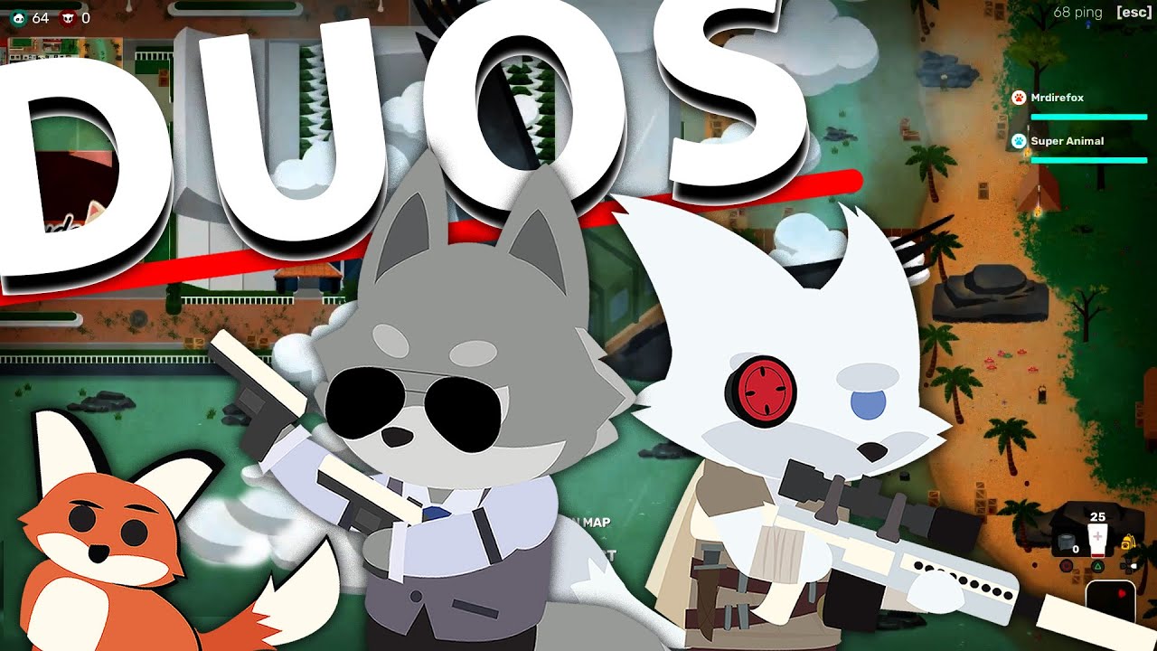 Super Crazy Duos in Super Animal Royale!!!