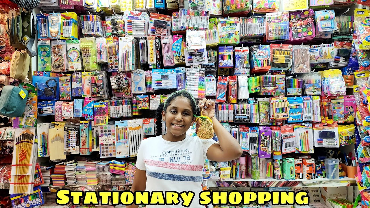 Starlett Last Stationary Shopping In Bahrain 🇧🇭 Before Going To India 🇮🇳 Epic Stationary Store tour
