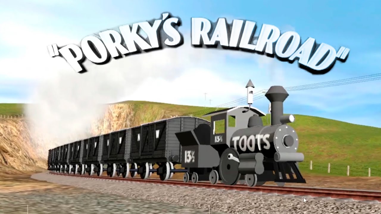 Porky's Railroad 1937 ~ Trainz Remake