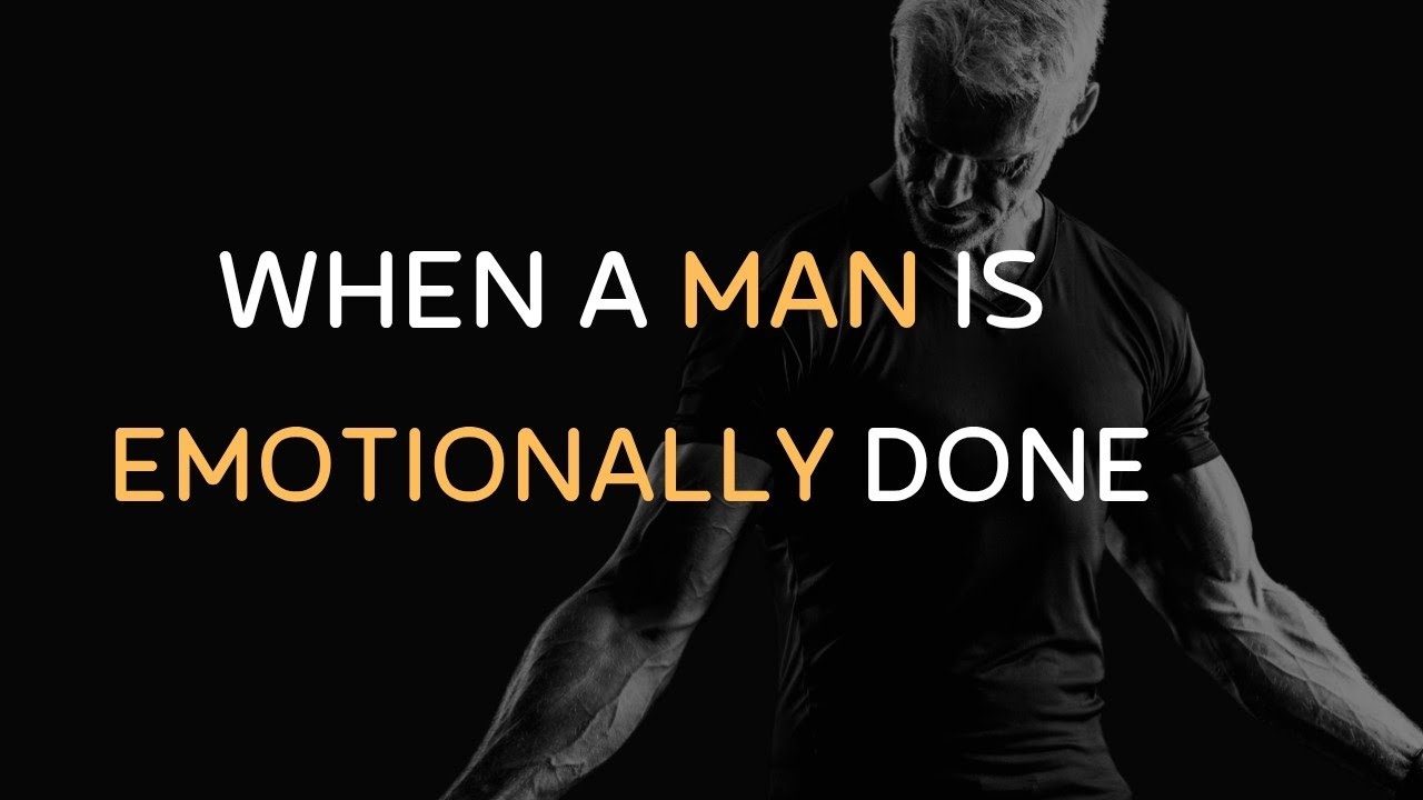 When a Man Is Emotionally Done, He Shows These 9 Signs | Psychology Explained#darkpsychology 