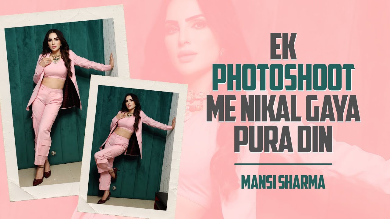 Ek Photoshoot Me Nikal Gaya Pura Din | Photoshoot Vlog | Mansi Sharma