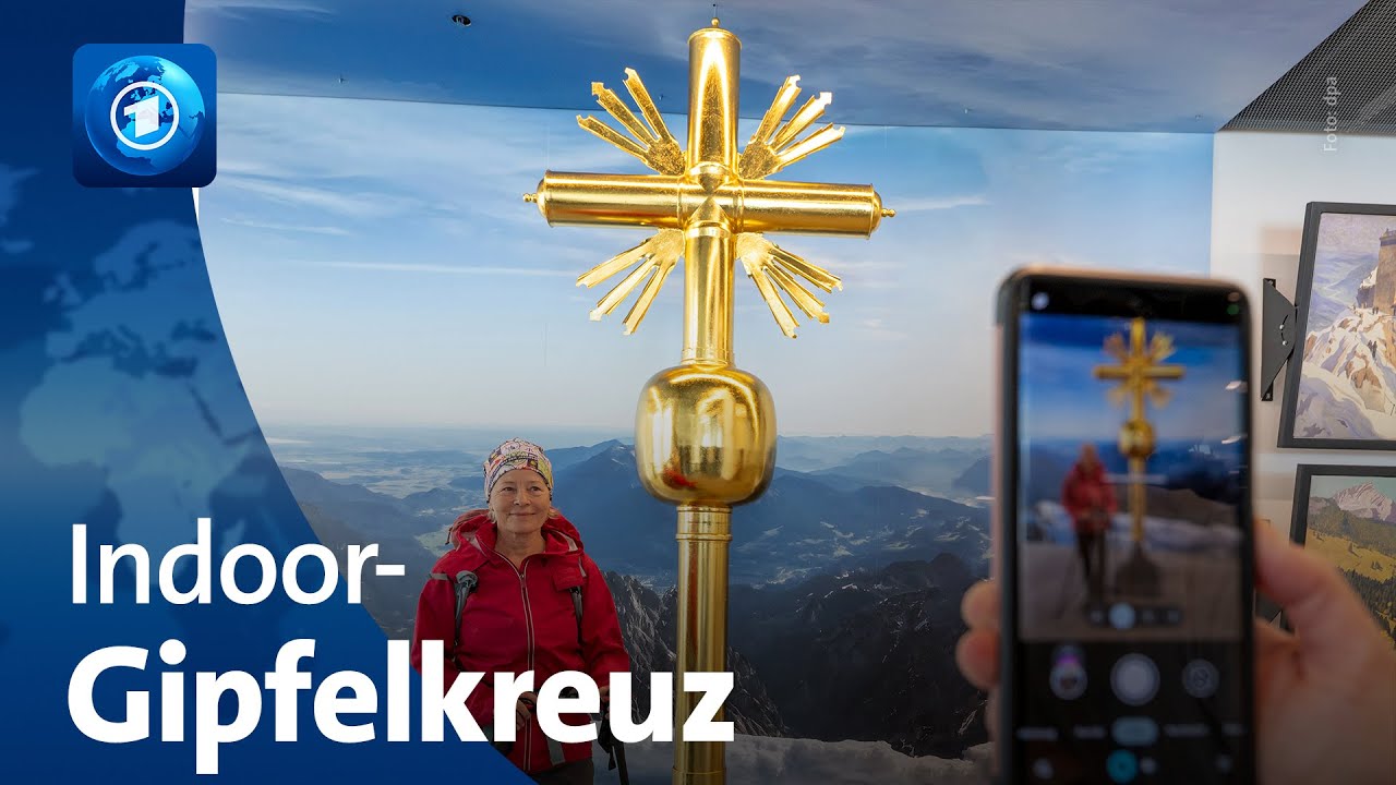 Zugspitze: Zweites Gipfelkreuz für Selfies und mehr Sicherheit