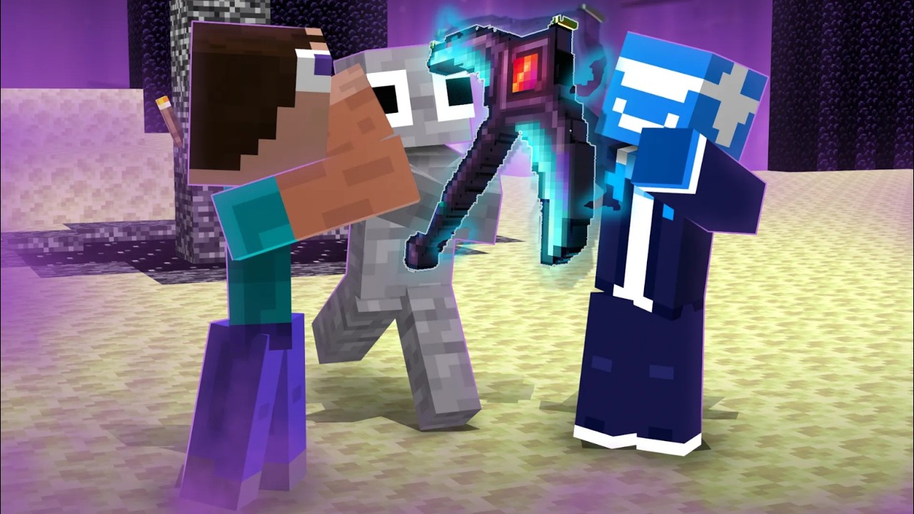 Minecraft But Mining Gives us Special Powers