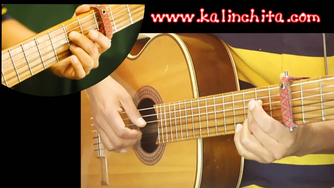 PALABRAS DEL ALMA guitarra tutorial  como tocar