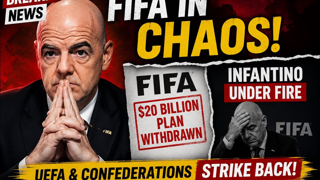 BREAKING: FIFA Chief Kevin Lamour LEAVES After Infantino Clash