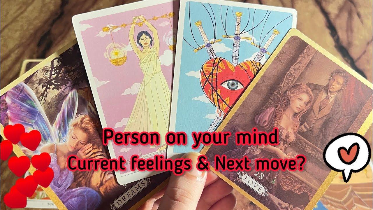 Person on your mind: What are they currently feeling for you?🥰 Hindi tarot card reading | love