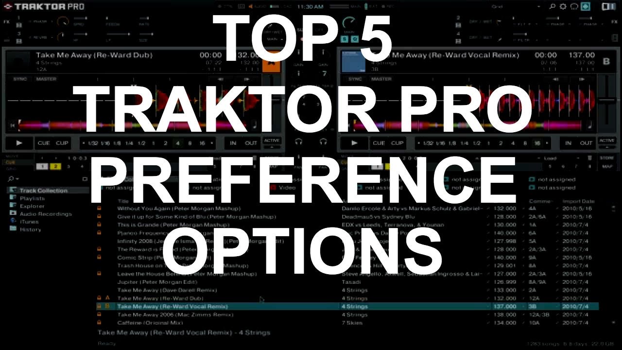 Traktor Pro — 5 лучших настроек