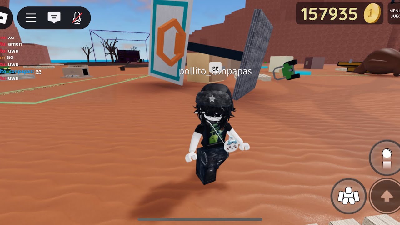 Pvp con @soy_scarlet_xd en arrojar cosas y personas