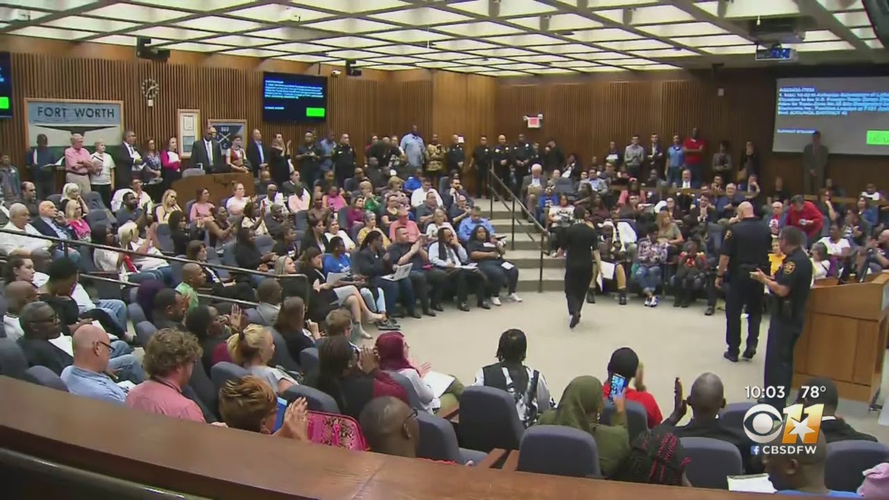 Tense, Packed Fort Worth City Council Meeting Following Deadly Police Shooting Of Innocent Woman