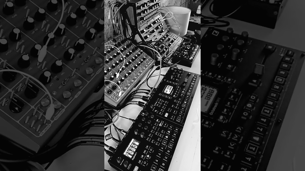 Dawless Techno Jam | Pulsar-23, Moog Labyrinth & Quadrantid Swarm Live