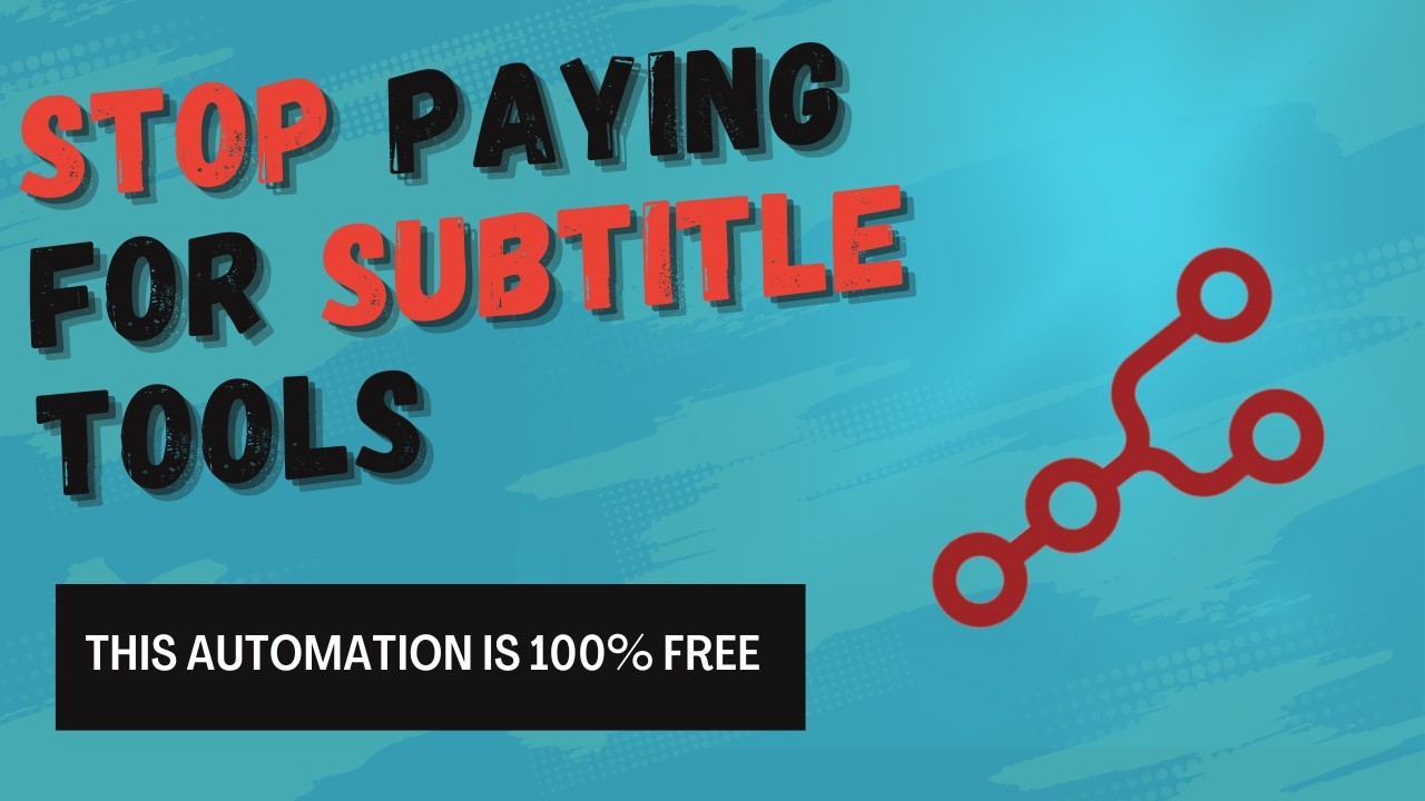 One-Click Video Subtitles Automation with Whisper & N8N
