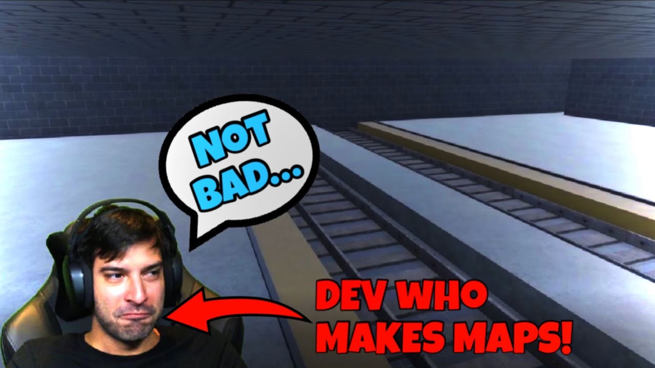 I Remade SUBWAY as a new Elimination Map for Critical Ops and got a Developer to React to it