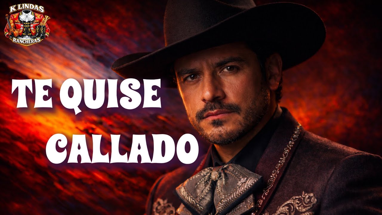 TE QUISE CALLADO 💔 | Canción Ranchera de Amor Silencioso Que Duele en el Alma