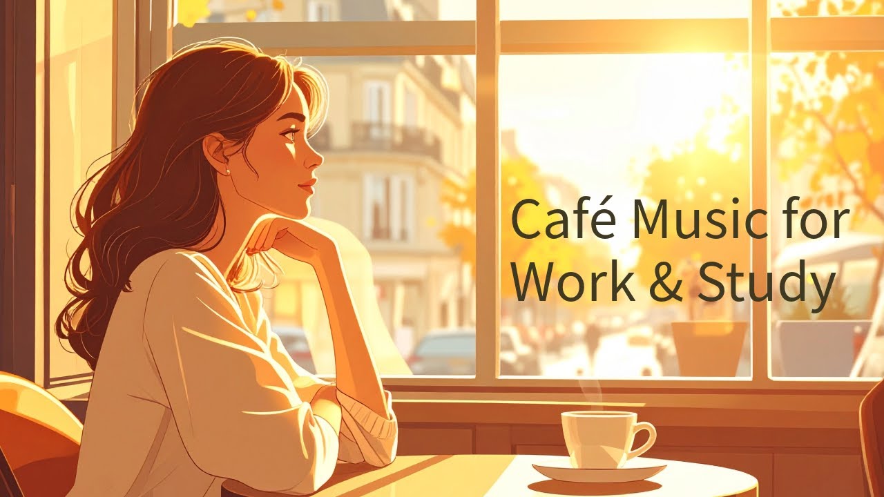 Relaxing Cafe BGM ☕ Soft Morning Background Music (2 Hours)　朝のカフェ気分☕リラックスできるBGM（2時間）