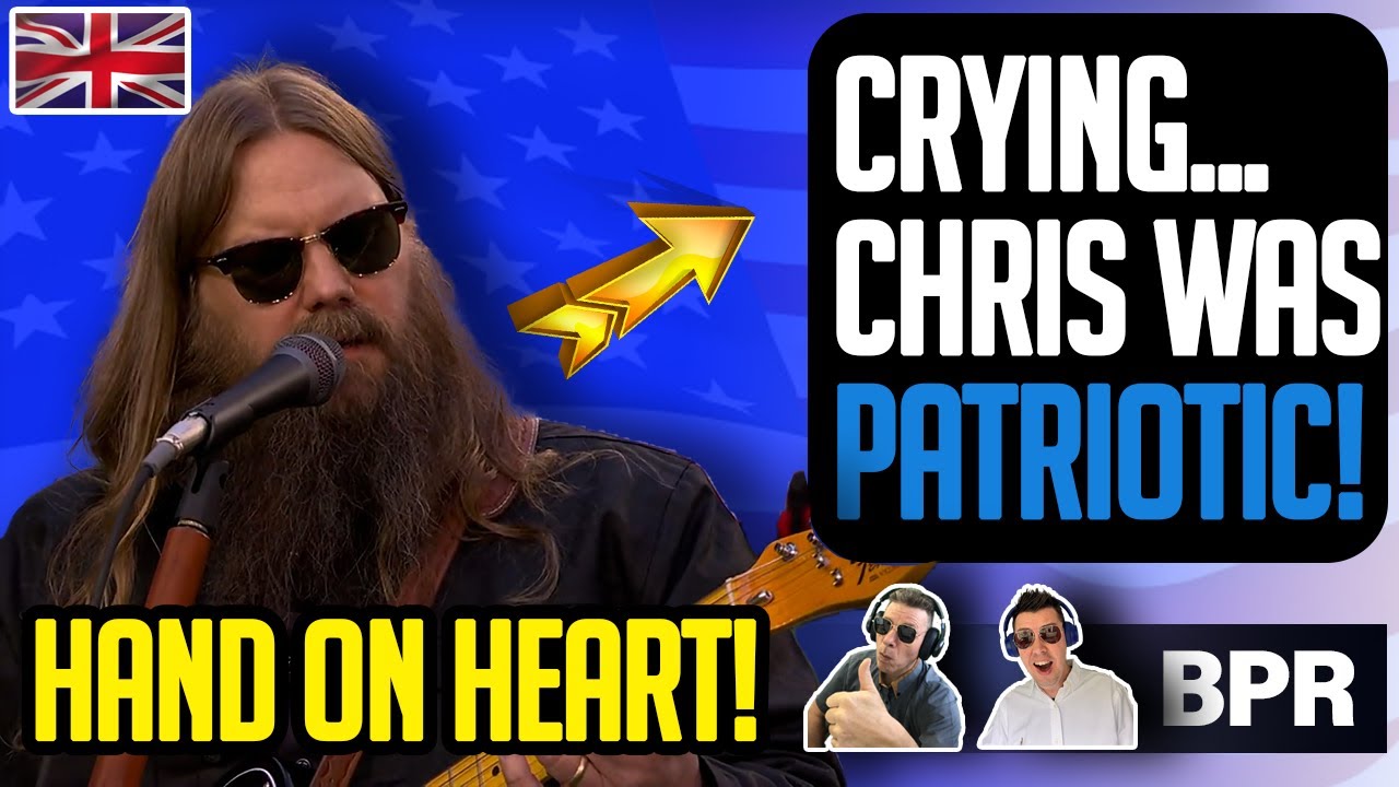 FIRST TIME REACTING TO CHRIS STAPLETON - STAR SPANGLED BANNER! (A British reaction!)