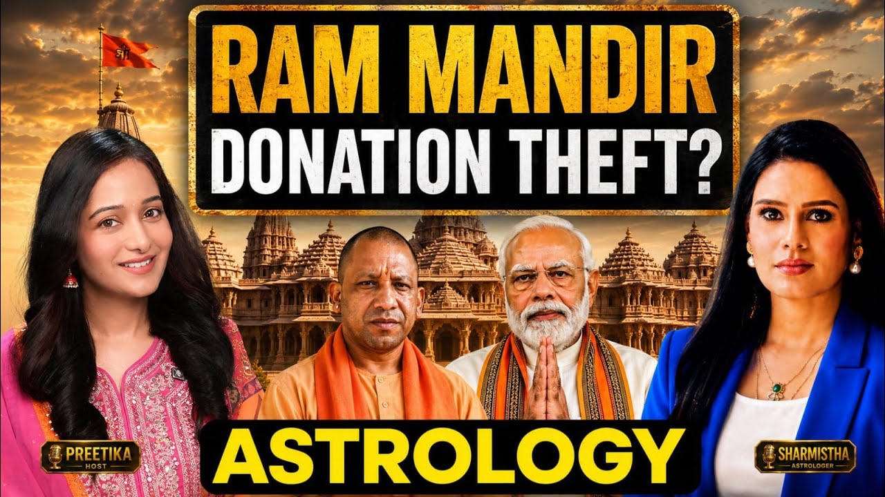 RAM MANDIR DONATION THEFT ! SHOCKING ASTROLOGY PREDICTIONS ! WHAT NEXT? - Astrologer Sharmistha