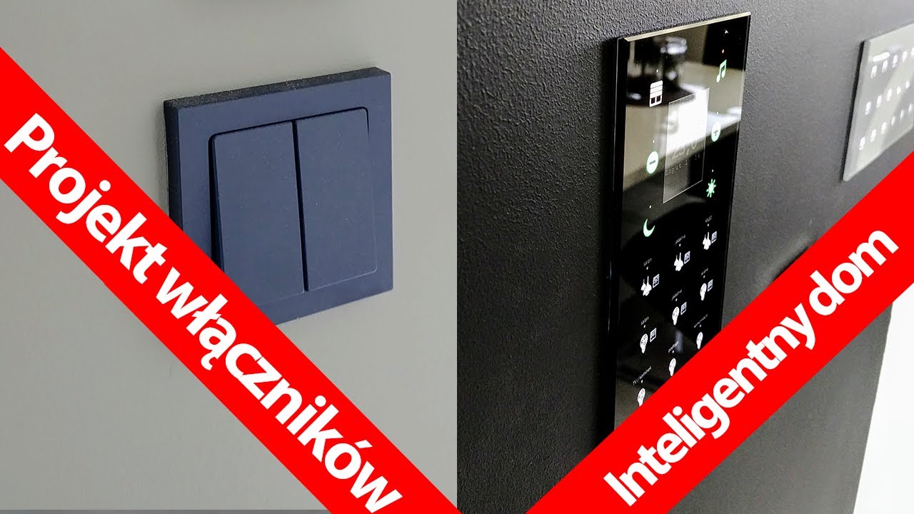 Jak zaprojektować włączniki/panele dotykowe w inteligentnym domu - Włączniki w Smart Home
