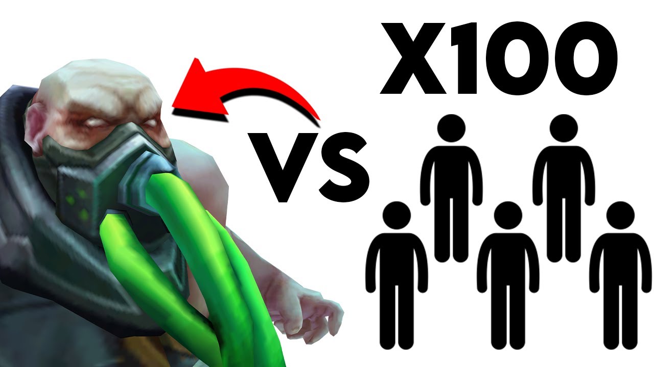 1 Urgot VS 100 Humans | Urpog