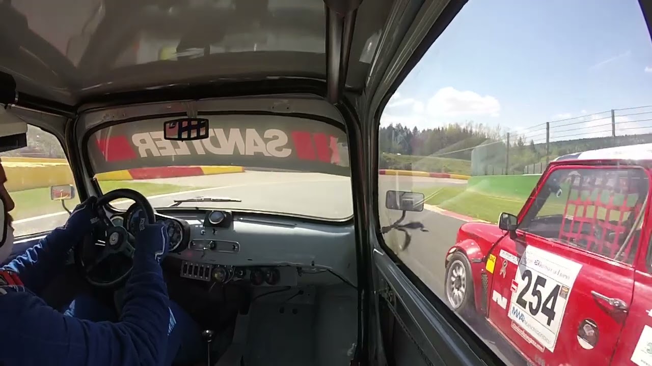 Kampf der Zwerge Fiat Abarth 1000 Tcr SPA 2025 Michael Männl & Michael Feyl