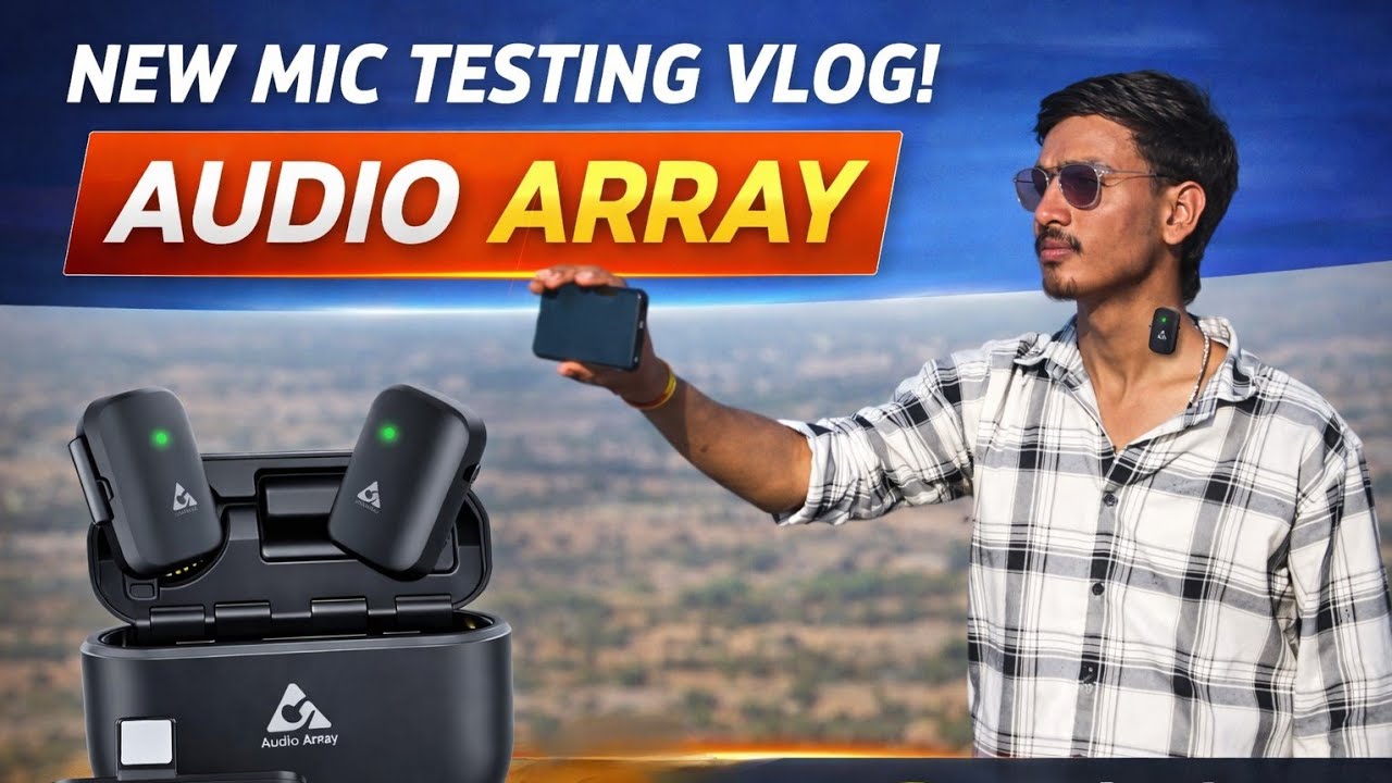 Vlog में बड़ा change 🔥 नया माइक टेस्ट किया 😎//