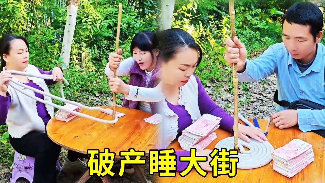老板娘联合托赚钱吸引路人上钩，第一局悄悄放水让他赢200块！下一局就骗他8000块破产睡大街！#防詐 #funny #drama #movie#防詐 #funny #沙雕剧情 #drama