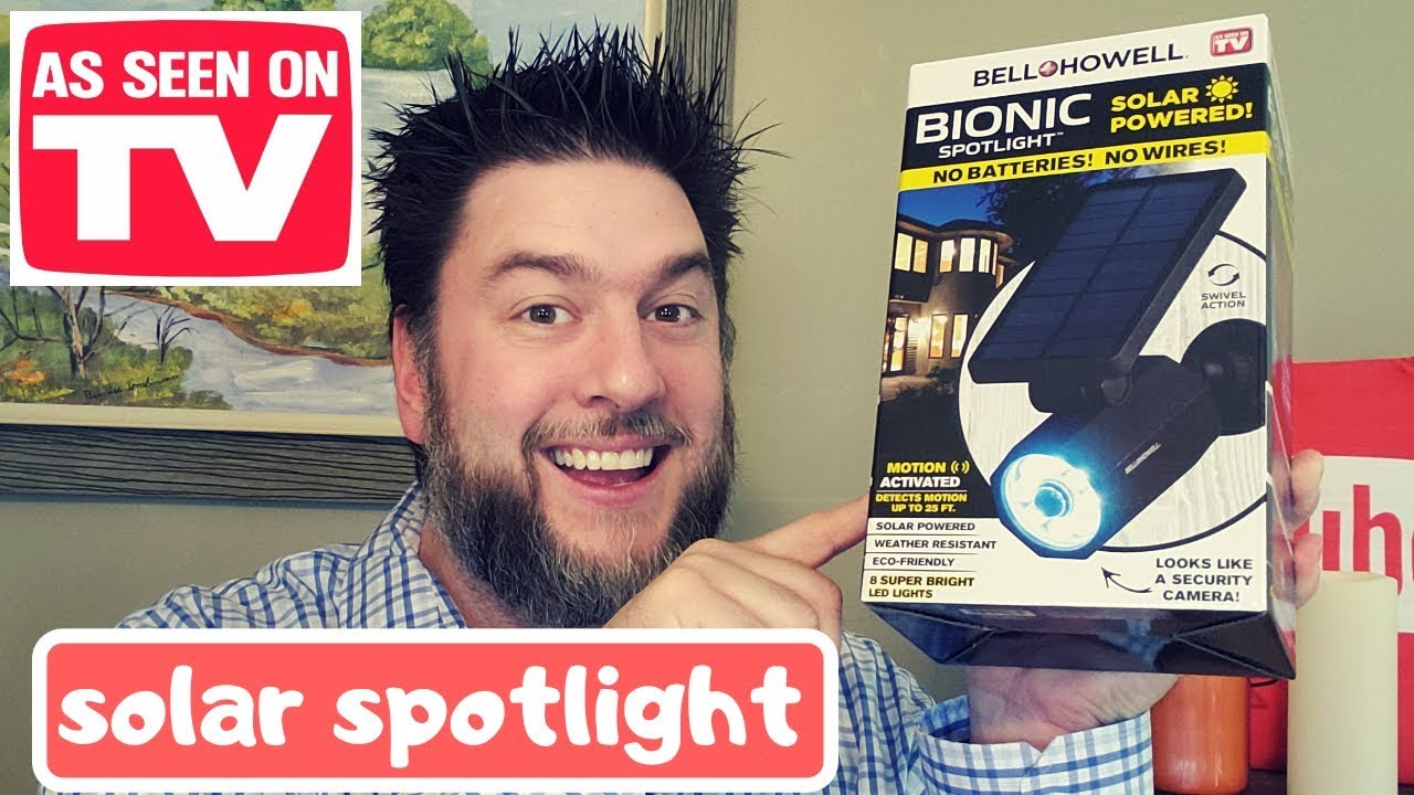 Bionic Spotlight review: as seen on TV solar powered spotlight [114]