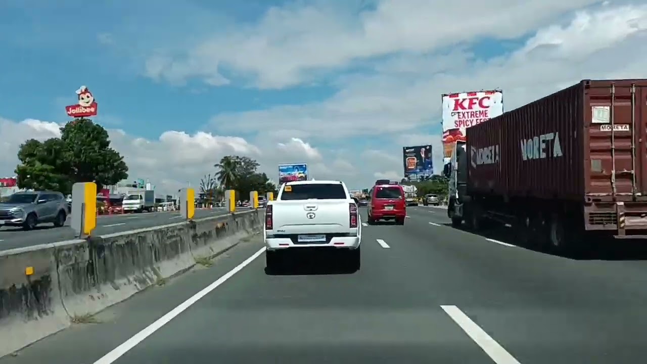 City Driving Going to Glorietta 4, Makati City