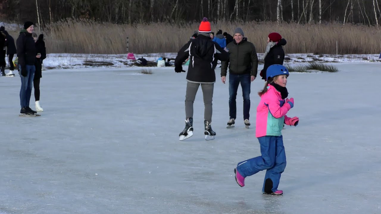 Schaatsen in de Heemtuin Muntendam