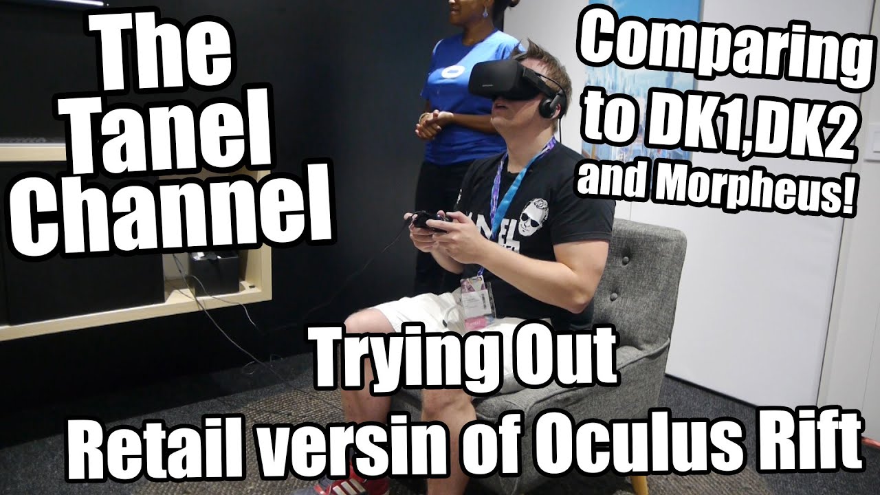 I try out the Retail Version of Oculus Rift at Gamescom 2015 (1080p) HD!