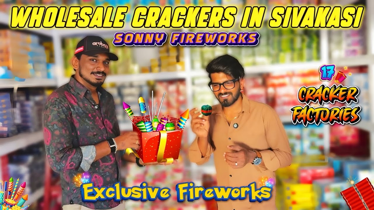 2000+ variety crackers outlet tour in Sivakasi 🔥