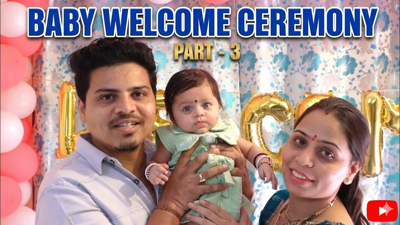 Baby welcome ceremony part -3 ,🙏😘🧿 # pls  blessings her# @JJCommunication@Bist @refugiomental6032 