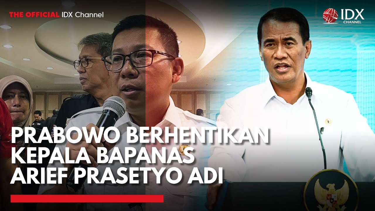 Prabowo Copot Kepala Bapanas Digantikan oleh Amran Sulaiman | IDXC UPDATE