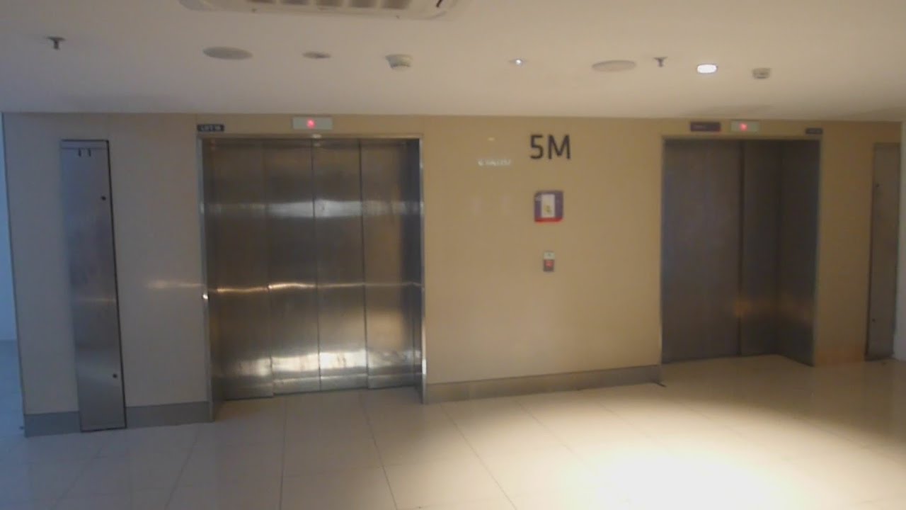 Schindler MRL 5000 Big Lift at KSL Esplanade Mall (Lift 19 & Lift 20) brown Zone