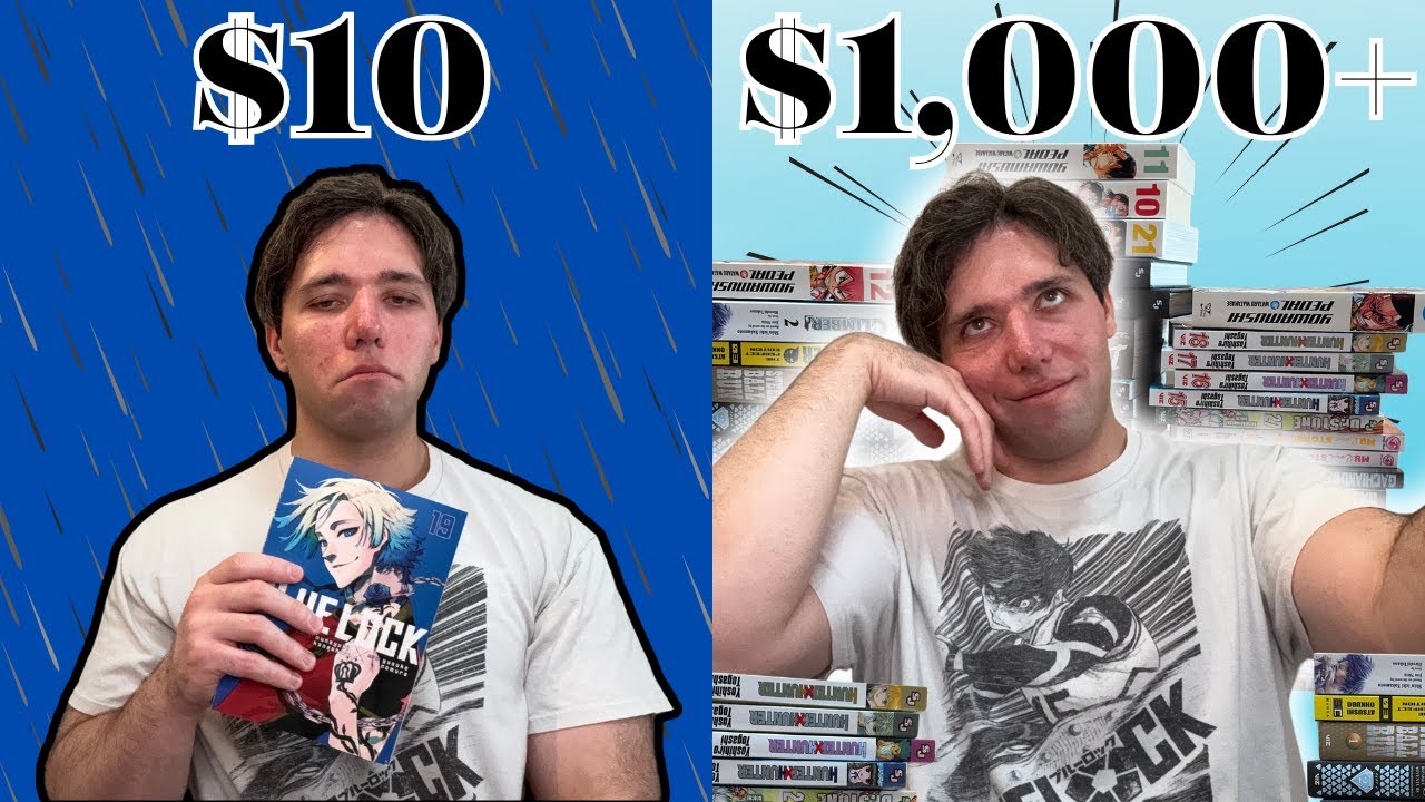 $1,000 MANGA HAUL for 1,000 Subscribers