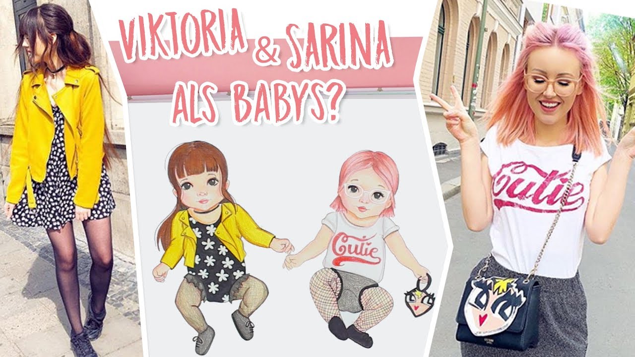 Viktoria & Sarina als Babys | TOPModel Fashion Kids || Foxy Draws