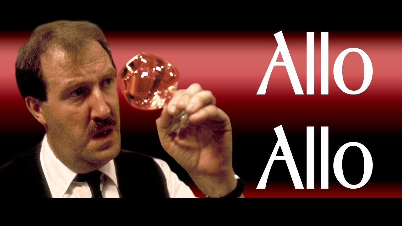 Allo Allo Sztabka złota. Polski lektor.