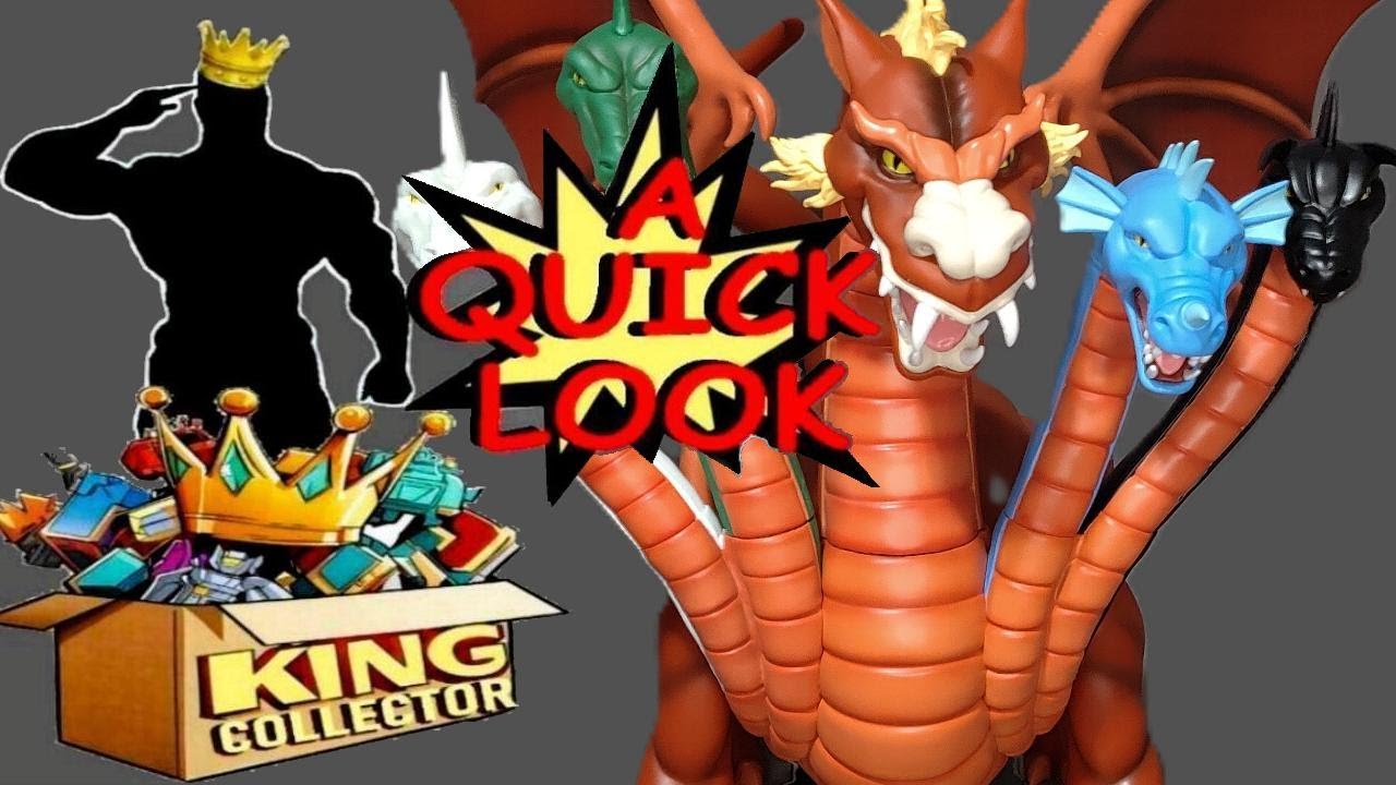 Tiamat Dungeons & Dragons Super 7 Ultimates D&D Action Figure Quick Look Review
