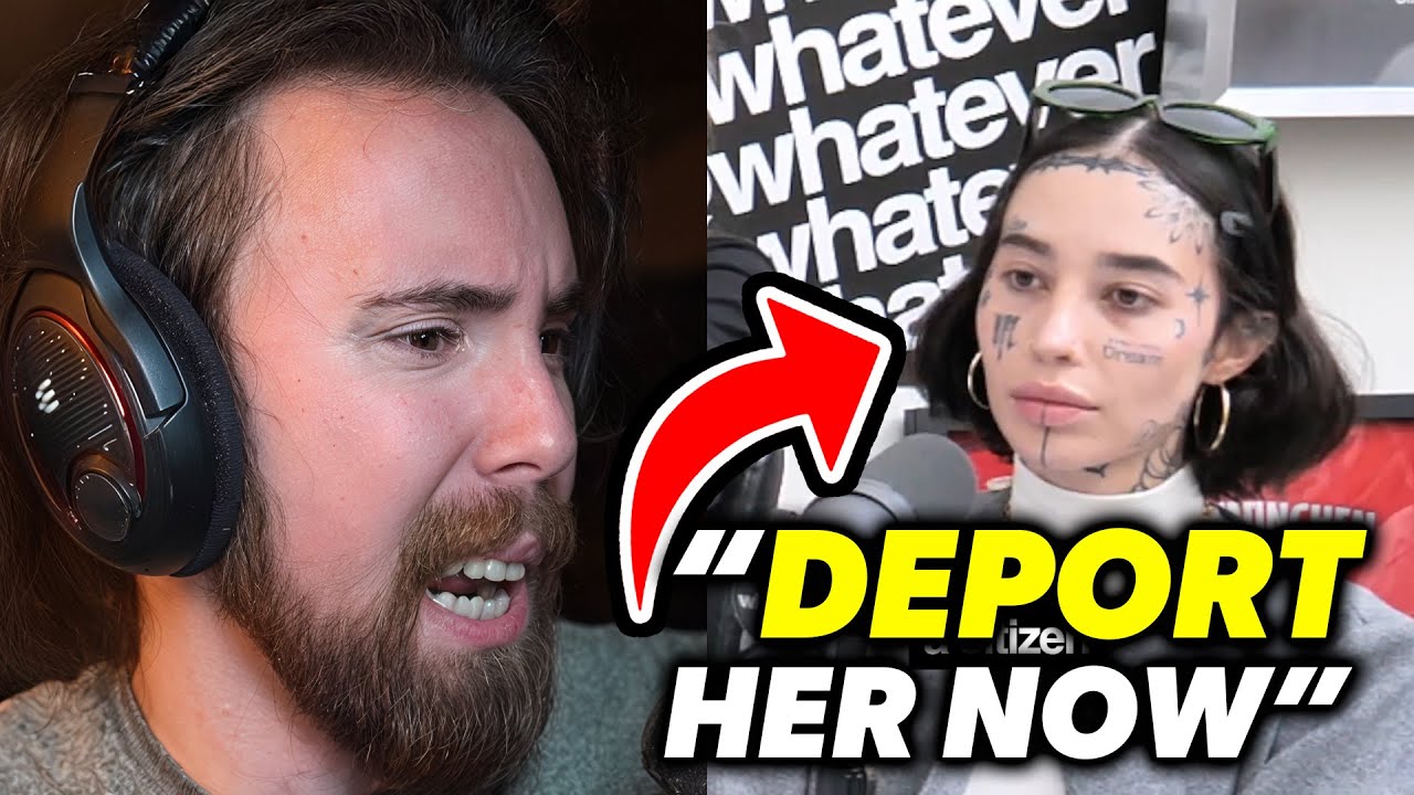 Asmongold РЕАКЦИЯ на вирусный клип подкаста &laquo;Депортировать её&raquo;