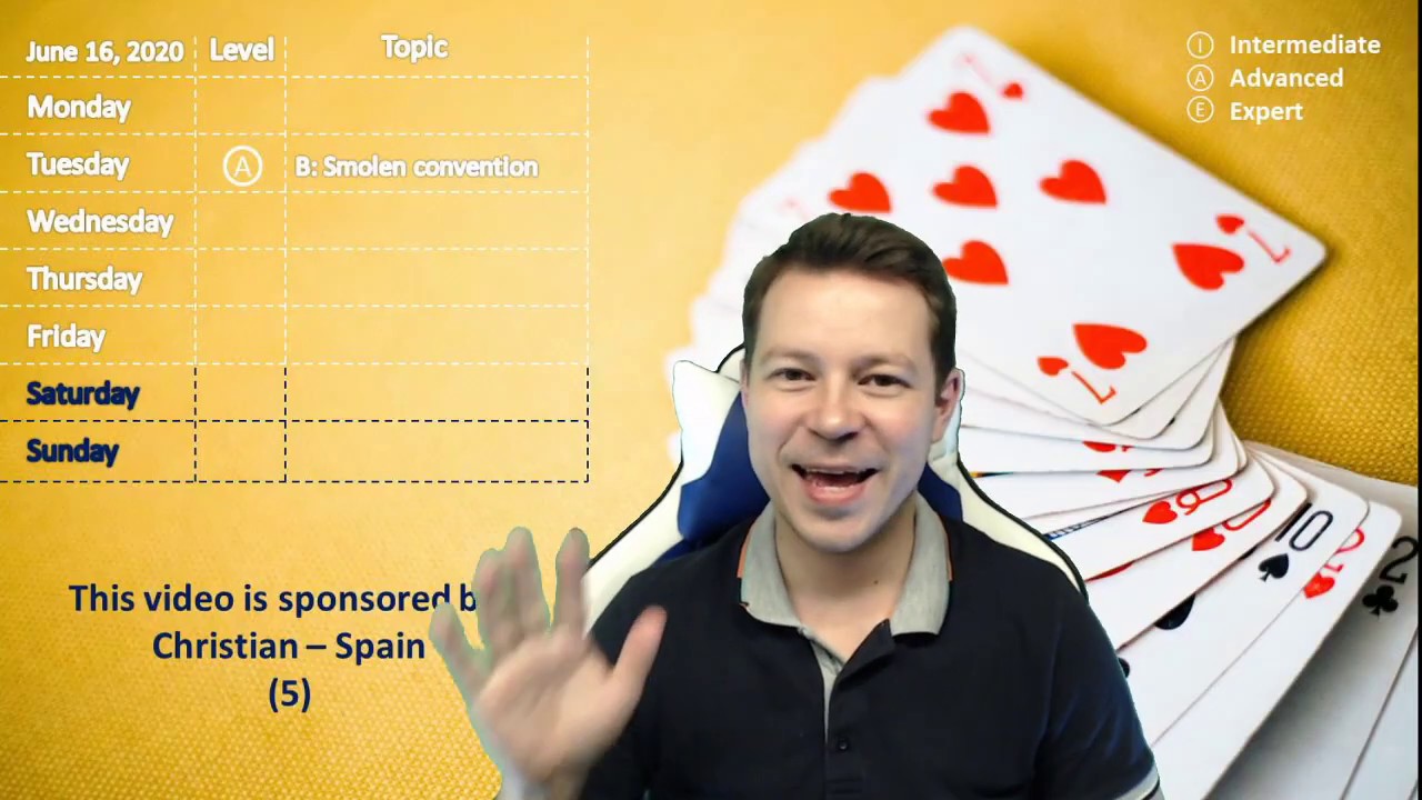 Advanced: Bidding - Smolen Convention