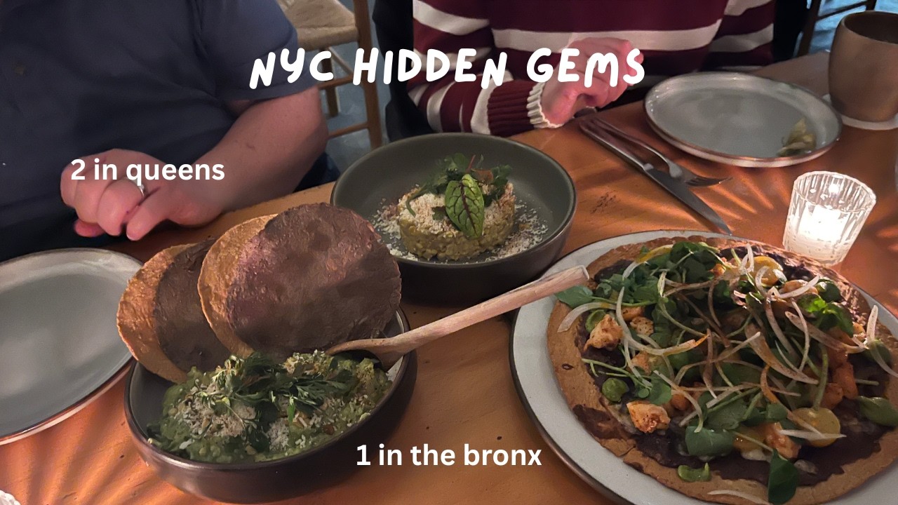 nyc vlog | hidden gem eats in queens and the bronx