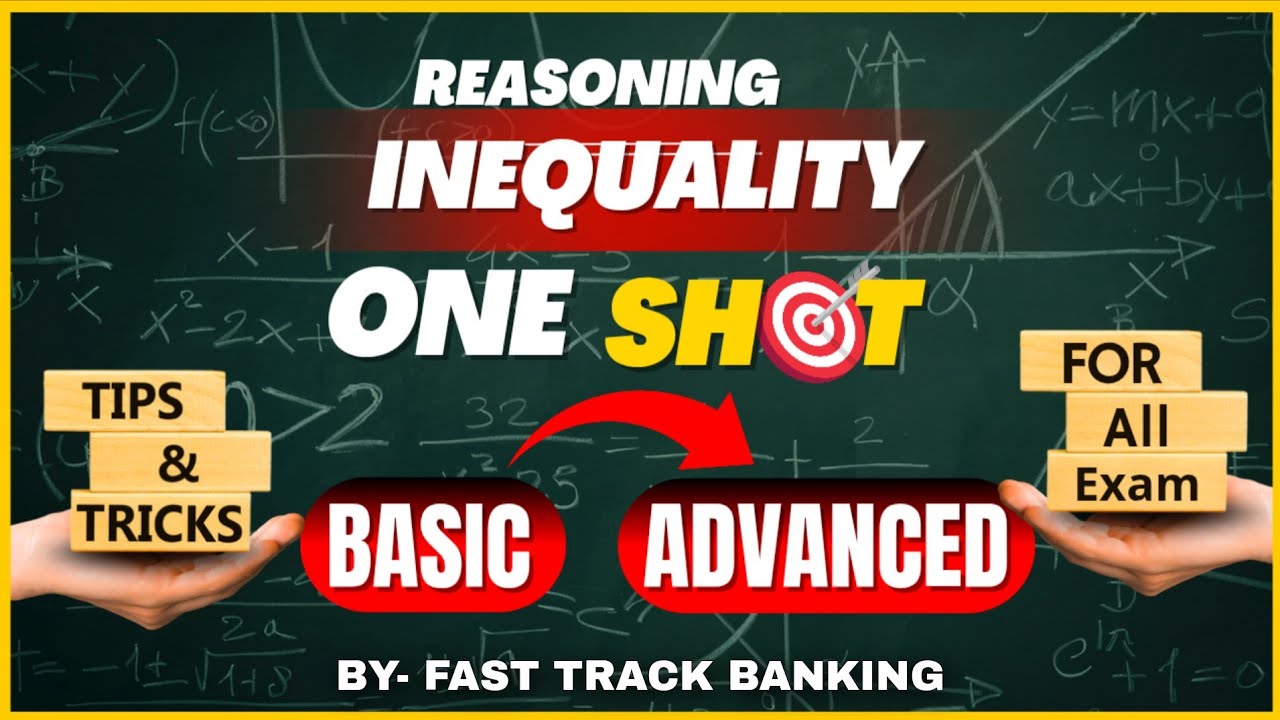 Reasoning Inequality One Shot | Basic to Advanced | Tips & Tricks for All Exams