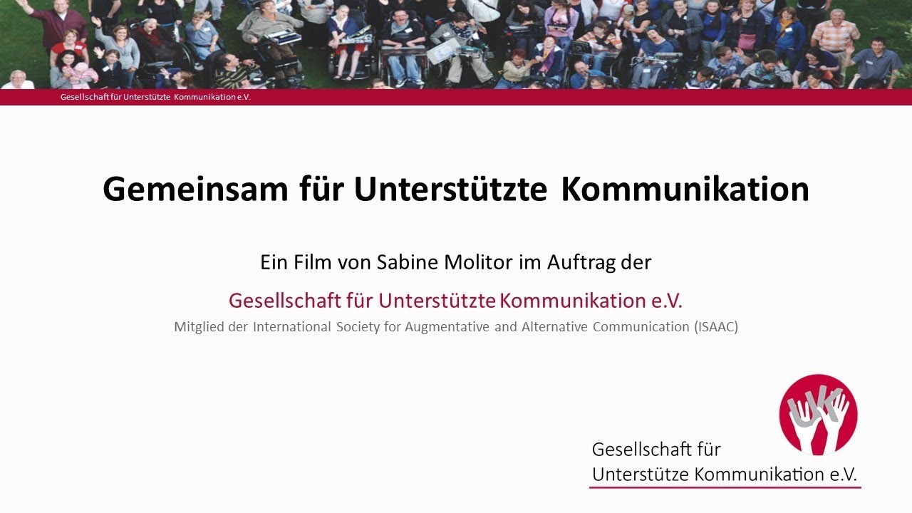 Gemeinsam für Unterstützte Kommunikation